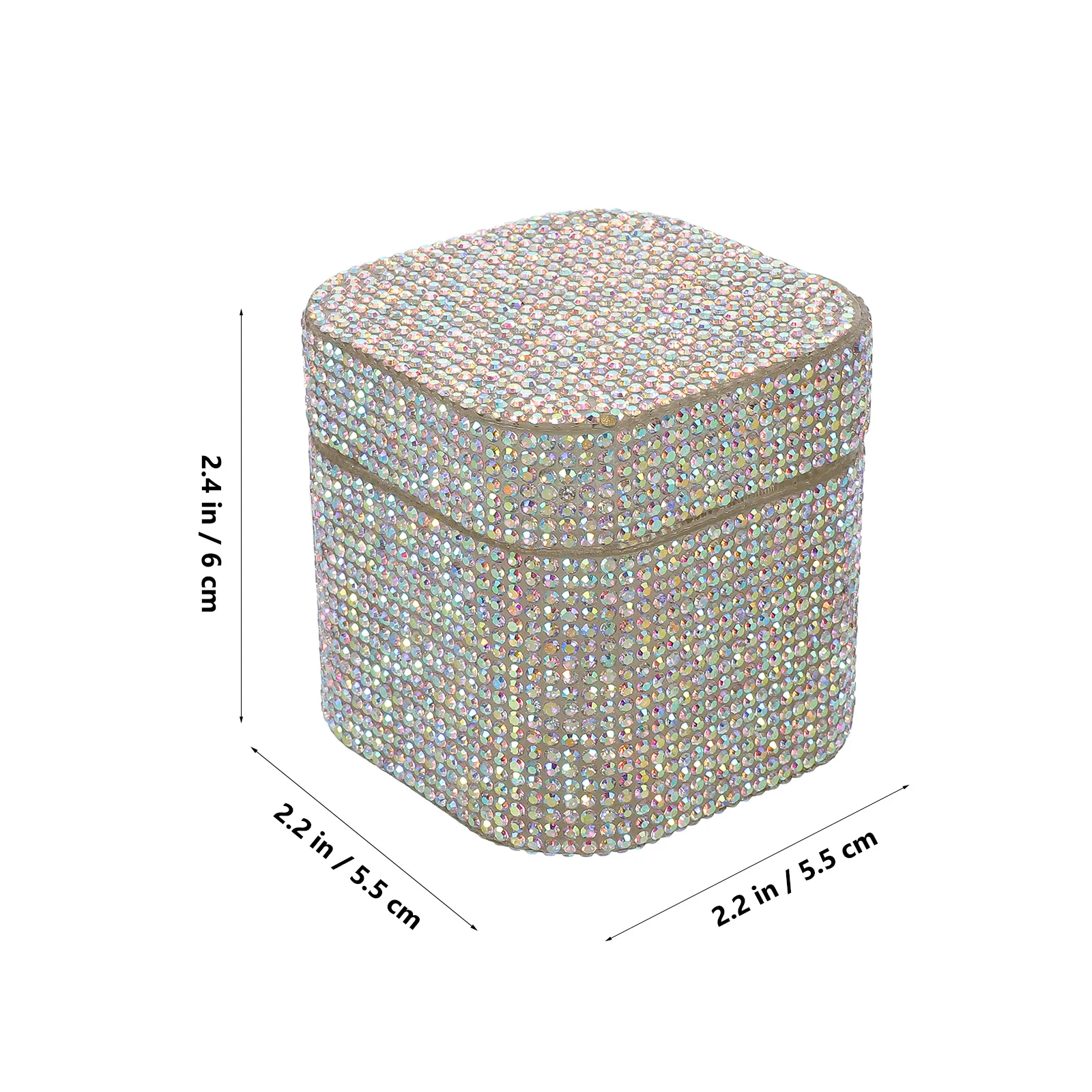 Nail Art Dappen Dish Crystal Glass Cup Rhinestone Brush Cleaning Holder Acrylic Liquid Bowl Nail Monomer Dish Manicure Tools