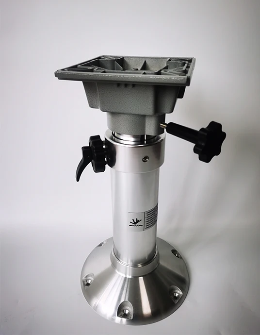 Hot Sale Height Adjustable Aluminum Marine Seat Base with Runner