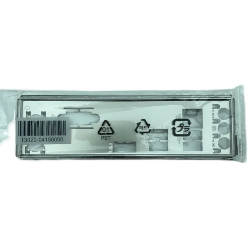 Imagen 1 del producto Placa trasera IO Shield, soporte Blende para ASUS PRIME H310M-E R2.0/PRIME H310M-E, placa trasera para placa base de chasis de ordenador I/O