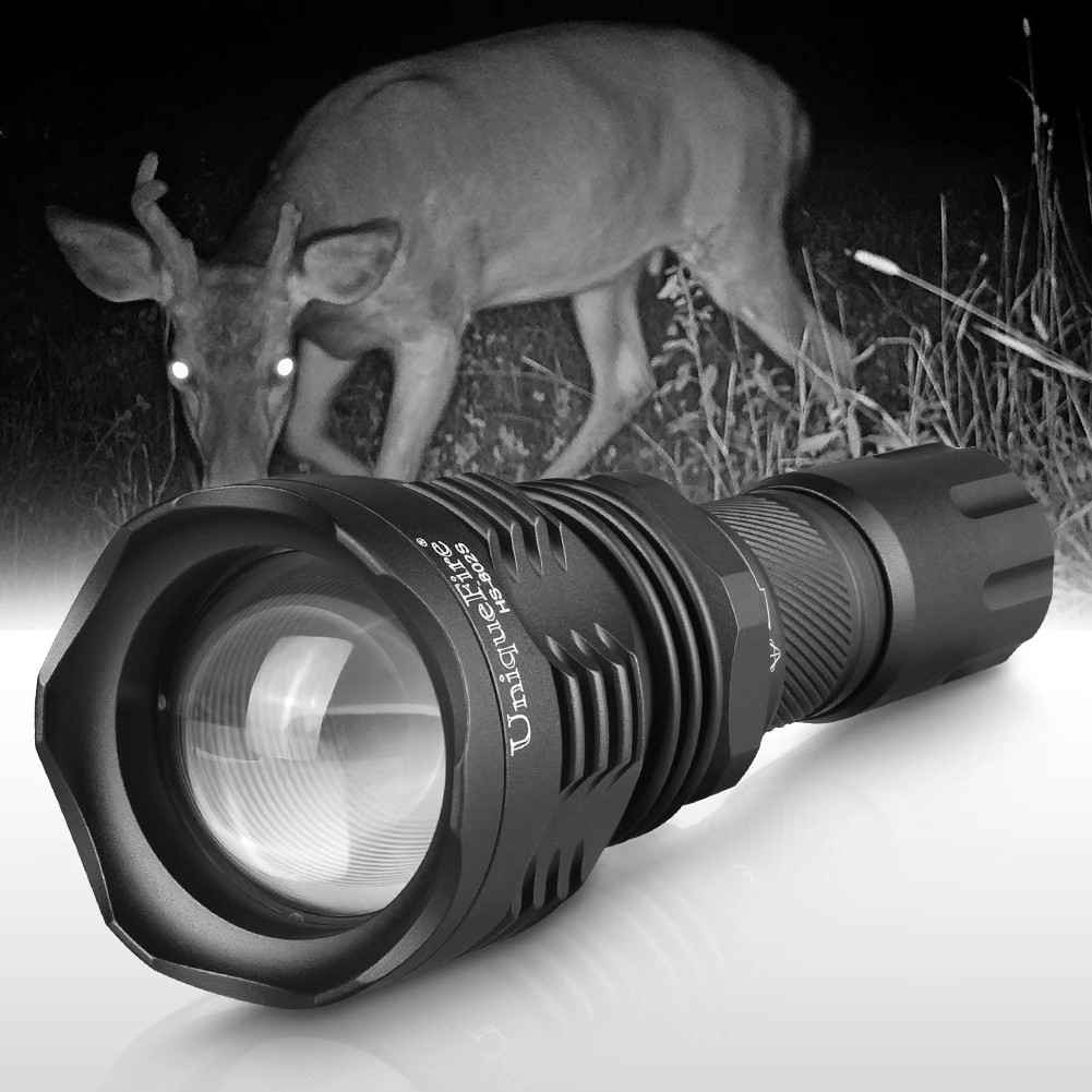 

UniqueFire 802S IR850nm LED Hunting Flashlight 3Modes Zoomable Night VisionTorch for Outdoor Coyote Hog Predator Varmint Hunting