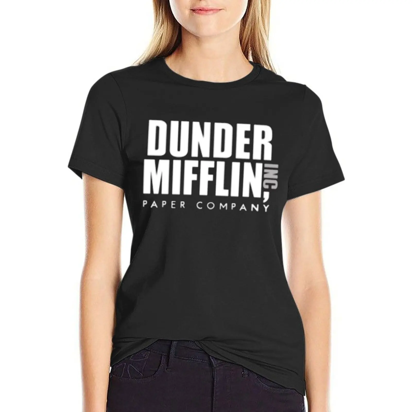 

Office Dundler Mifflin T-Shirt Blouse animal print new edition t shirts for Women