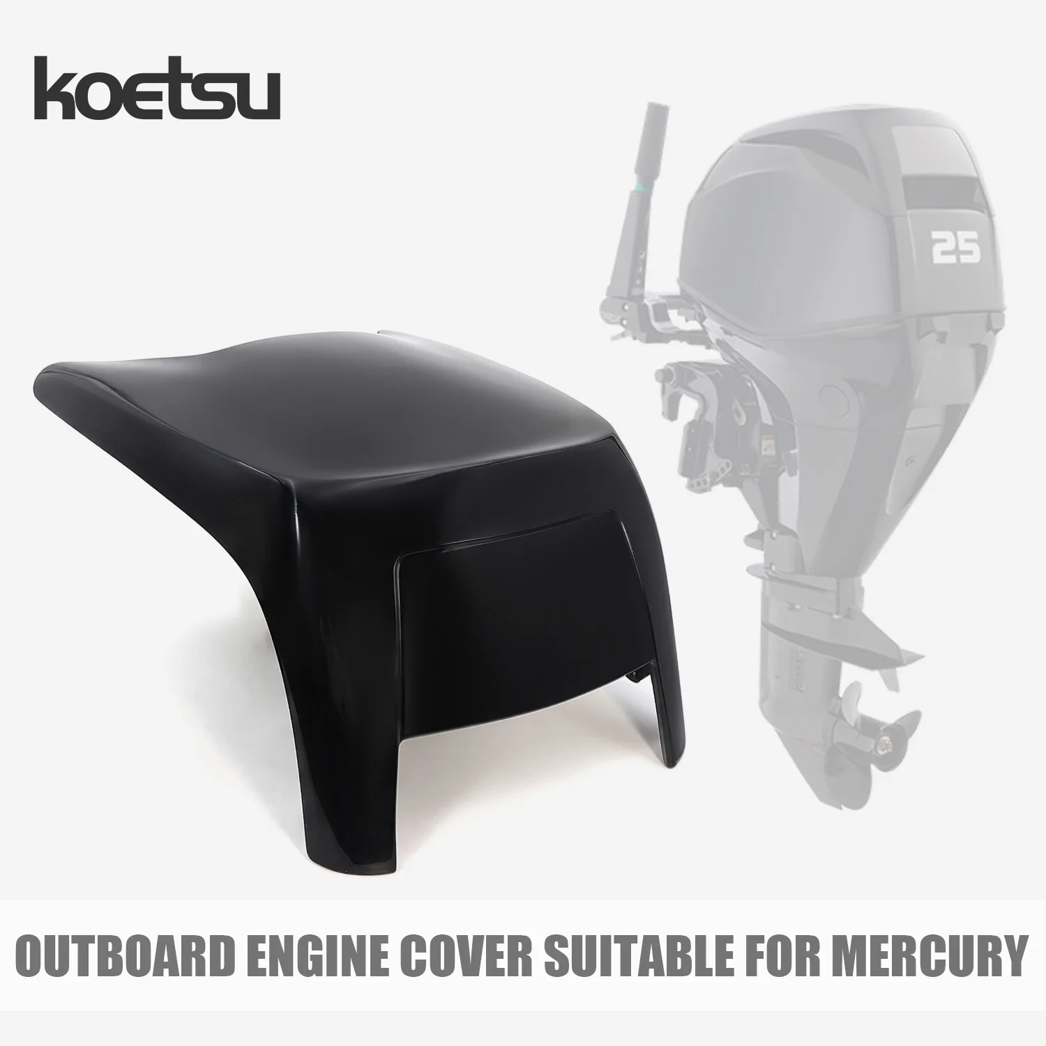 KOETSU Outboard Engine Top Cover Suitable for Mercury Four-Stroke Outboard Motor Propeller Top Cover 896111T01 8M0159887 897529T