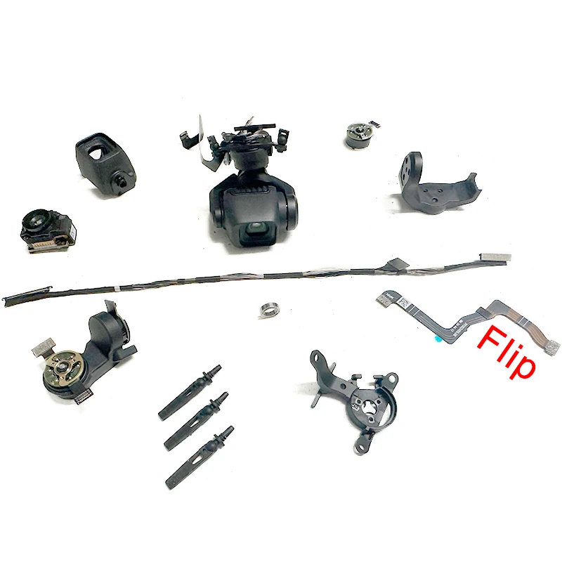 New Flip Gimbal Camera Flat Cable for DJI Flip Gimbal Absorbing Damper Rubbers Signal Line Yaw Bracket Motors Flip Gimbal Covers