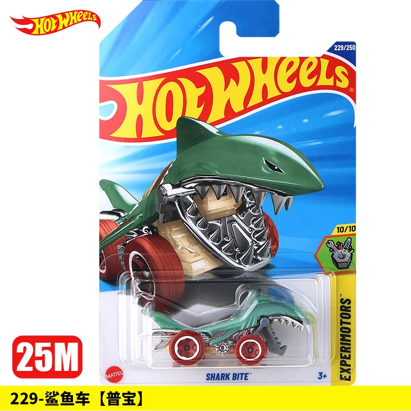 سلسلة Hot Wheels Mainline سيارة أساسية في جميع أنحاء العالم 1/64 2025 Wave M 1966 Bat Car Boat Shark Bite Mercedes Benz 500E ألعاب هدية
