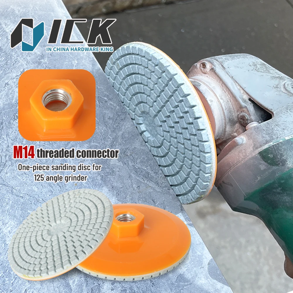 

Ceramic Tile Trimming Polishing Disc M14 Angle Grinder Dry Polishing Marble Porcelain Granite Chamfering Grinding Edge 125mm