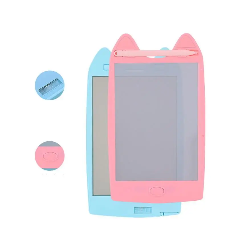 8.8 polegadas LCD Escrita Tablet Com Botão De Tela De Bloqueio Pai-filho Educação Interativa Aprendizagem Colorida Prancheta Para Crianças