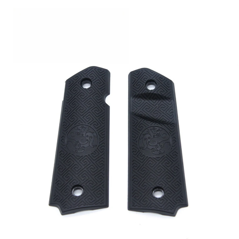 

Nylon Grip Cover Skull Dragon Pattern For 1911 Model Toy Accessories Replacement Handle Patch Outdoor Hobby Tactical Decor Parts