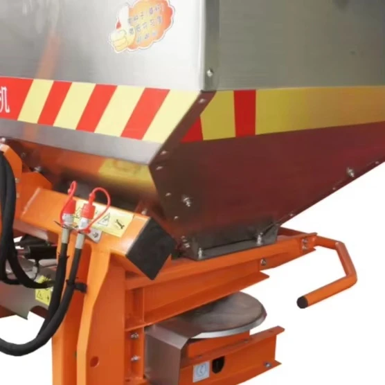 High New Double Disc Fertilizer Spreader 1500L Tank Capacity 12-24m Cast Width High Medium Large Tractor Compatible Large Area