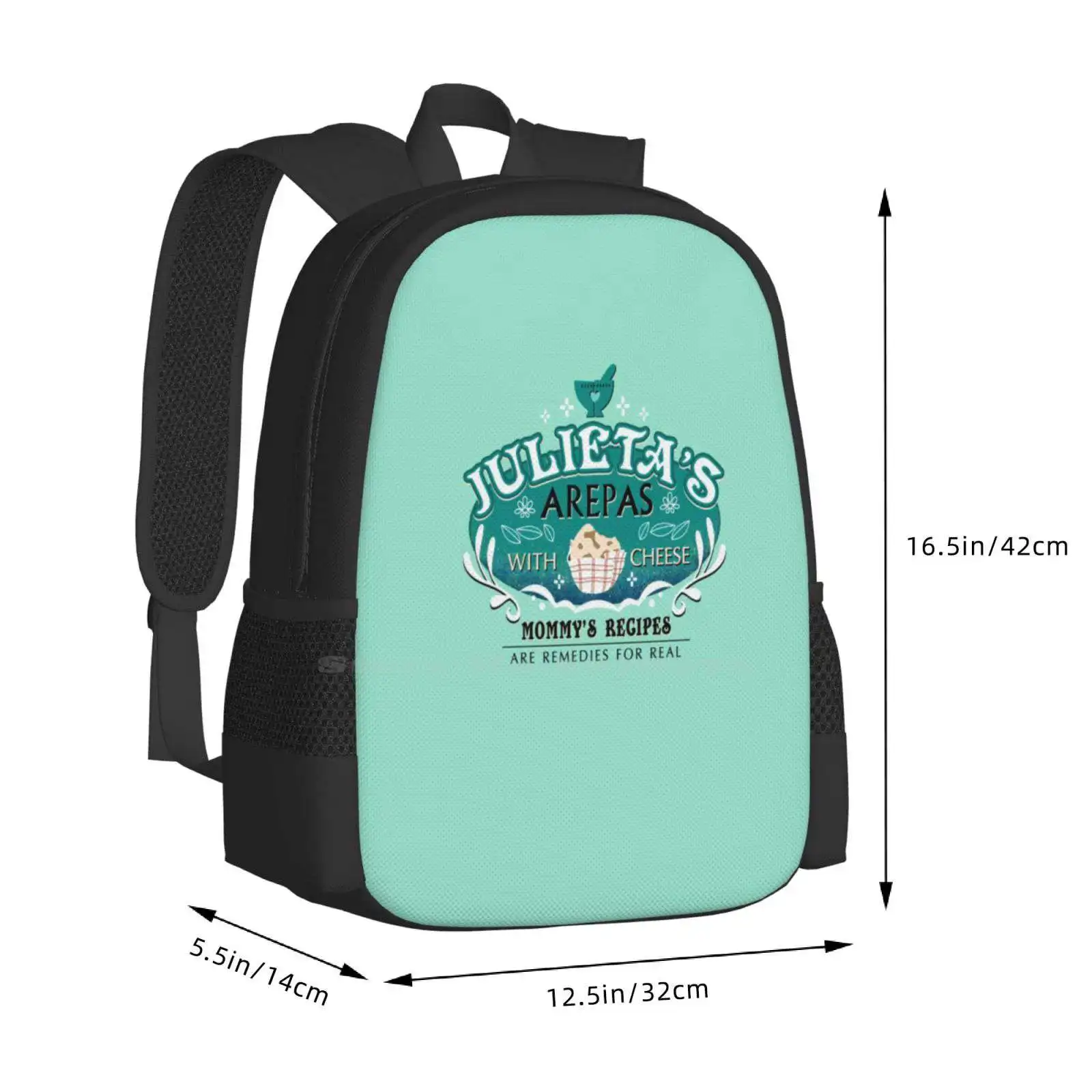 Julieta’S Arepas With Cheese School Bags Travel Laptop Backpack Magic Kingdom Vacation Family Logo Couple World Group Team Trip