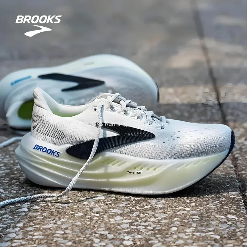 Original Brooks Men's Running Shoes Glycerin Max Anti-slip Wear-resistant and Shock-absorbing Casual Sneakers Women’s1104471D026 image 2