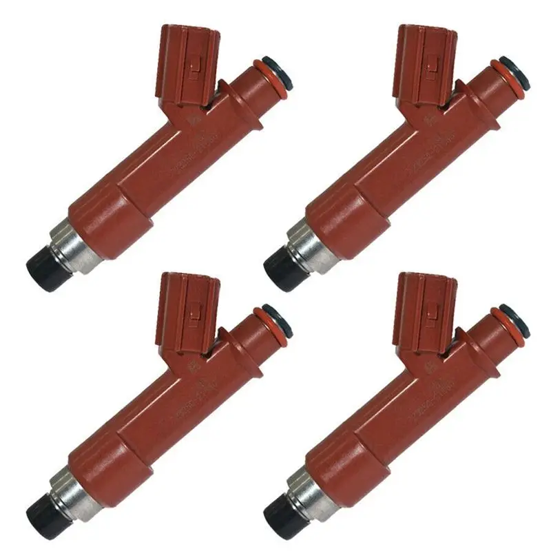 

A48P-Fuel Injector Car Nozzle 4PCS Set For Toyota Yaris NCP90 NCP92 2NZFE 1.3L L4 23250-21060 23209-21060 Injection