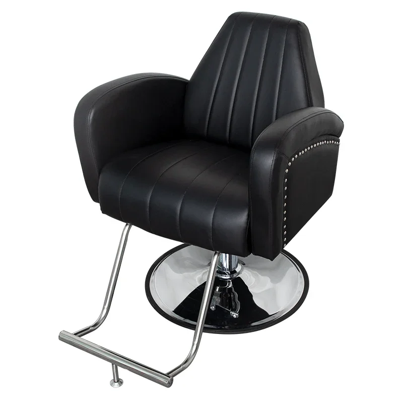 ss D High-End-Friseurstuhl, modischer und einfacher Haarschnitt, Dauerwelle und Farbstoff, High-End-Friseurhocker im gleichen Stil