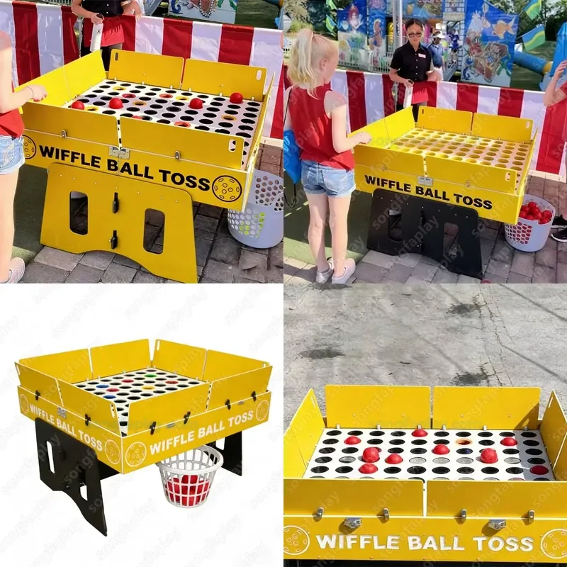 Outdoor Ball Toss Game PVC Material Jumbo Carnival Large Events Fair Party Rental Use Playground Equipment
