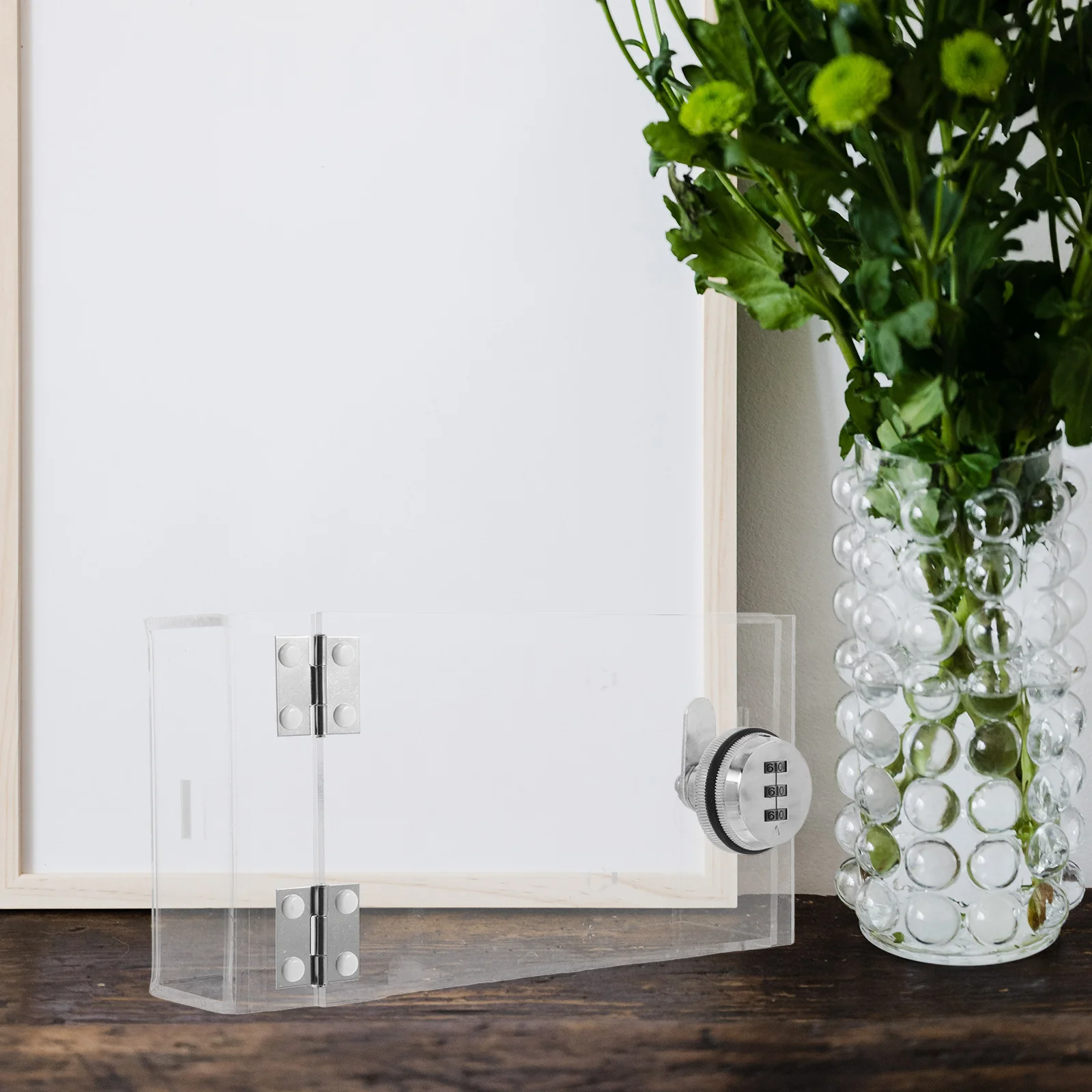 Lockable Mobile Phone Storage Cabinet Clear Acrylic Design for Schools Offices Self-Control Cellphone Holder Lock