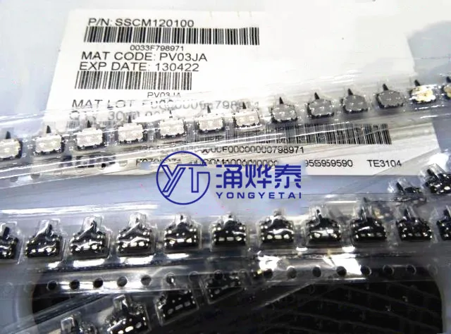 YYT 10PCS Small patch detection SSCM120100 5*4*4.5mm high-equipped navigation detection switch