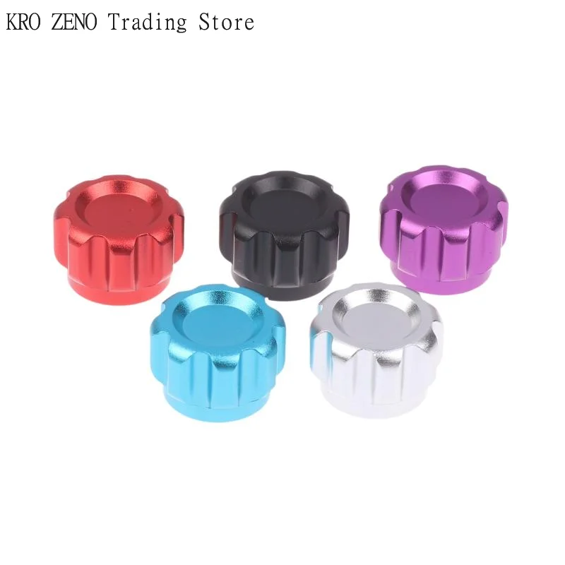 Racing Cockpit Simulator Button 20mm Metal Knob with 6mm Holes for Gaming Steering Wheel DIY Accessories