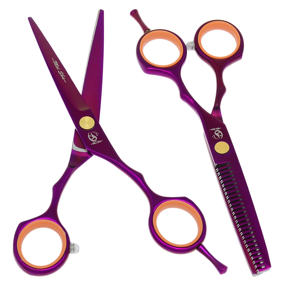 5,5" Meisha Professionelle Haarschneideschere Japan 440C Friseurschere Salon Haarausdünnungsschere Haarschneidemaschine A0029A
