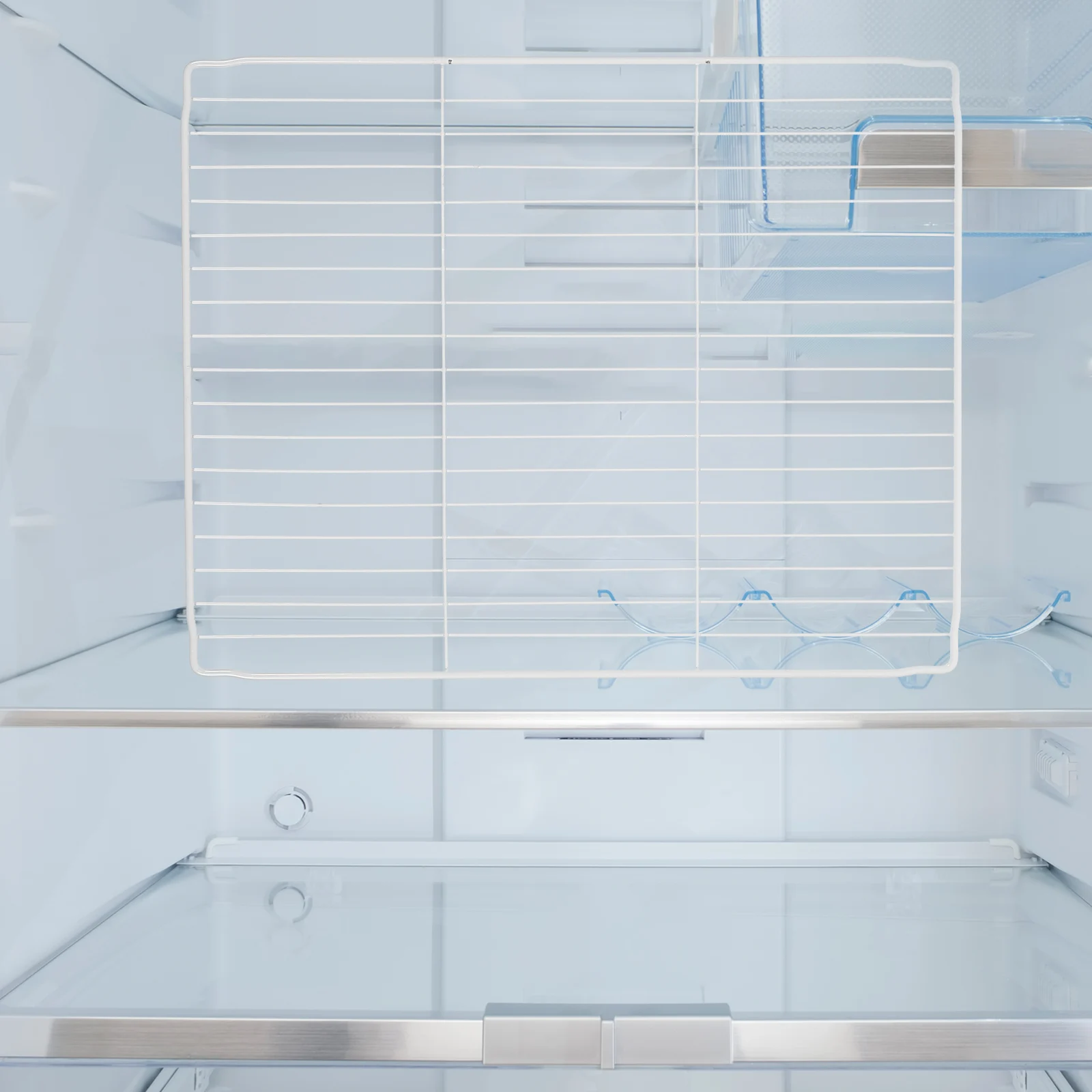 

Refrigerator Partition Freezer Storage Baskets Chest Freezer Baskets Sleek Design Easy Access for Snacks Beverages and