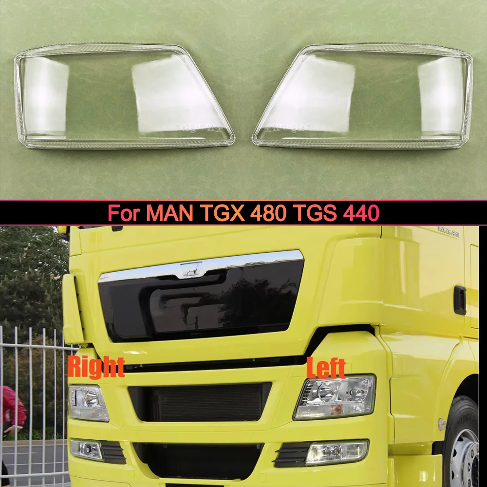 

Прозрачная крышка передней фары, рассеиватель света, линза из плексигласа, замена оригинального плафона для MAN TGX 480 TGS 440