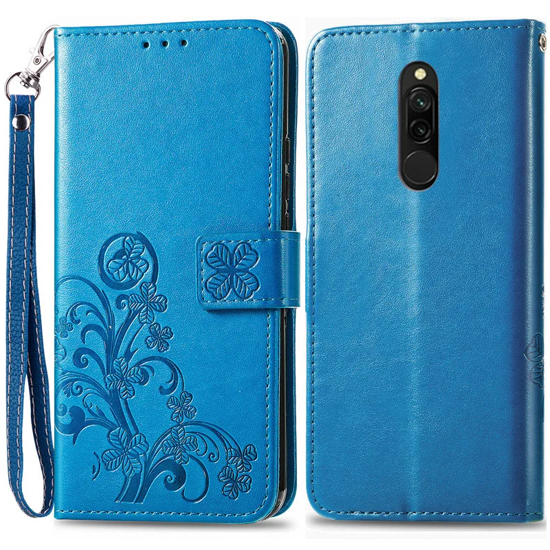 สําหรับ Xiaomi Redmi 8 กรณีกระเป๋าสตางค์หนังสําหรับ Xiaomi Redmi 8 กรณีกระเป๋าสตางค์หรูหราสําหรับ Redmi 8 Redmi8 กันชน Fundas coque