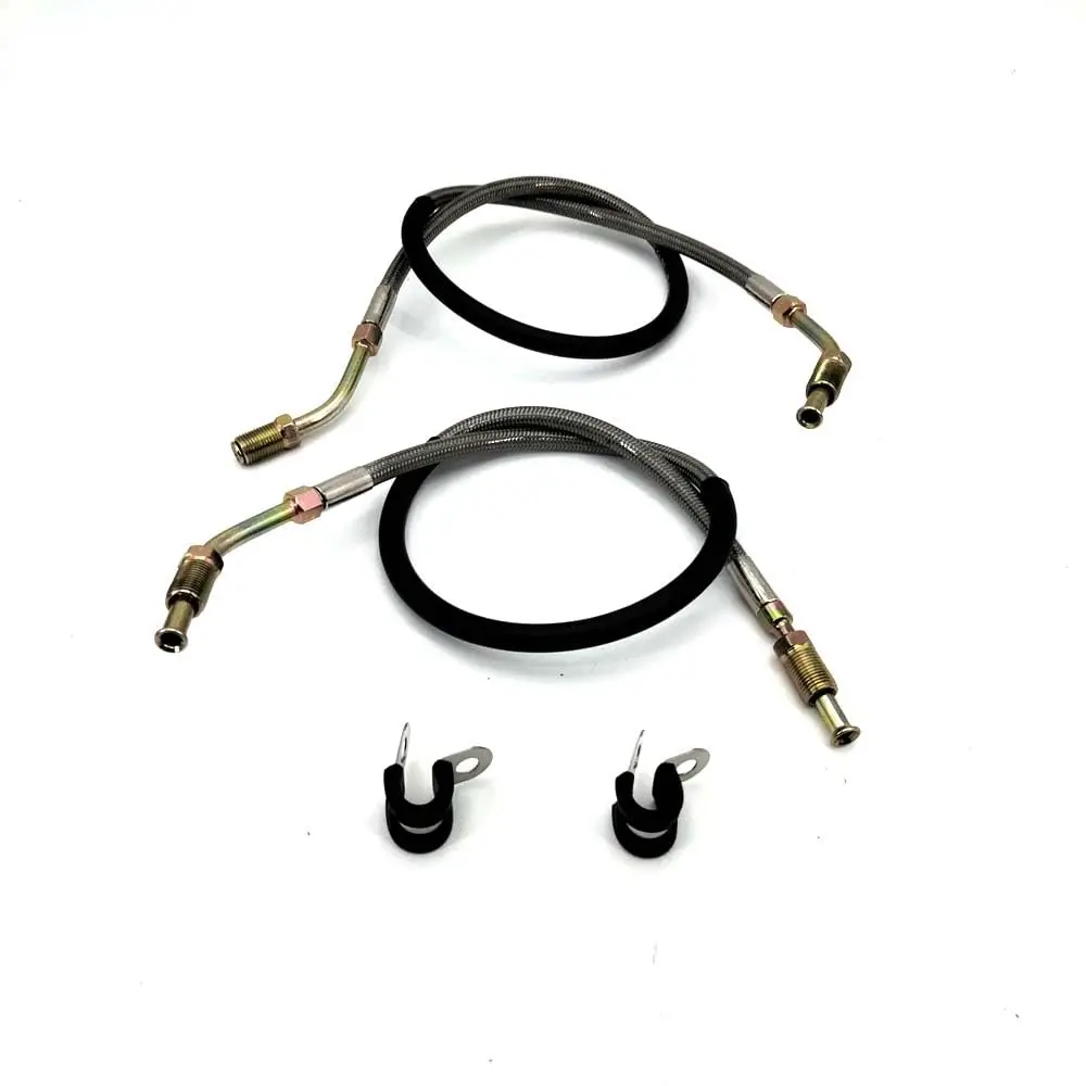 Front Left Right Brake Line w/ Fitting For Polaris Trail Blazer Scrambler Worker