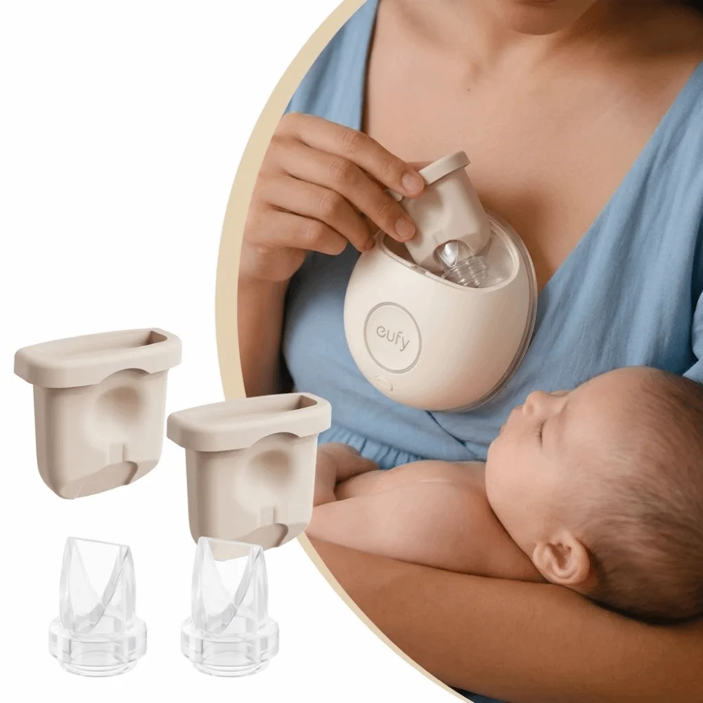 BPA Free Breast Pump Replacement Parts Duckbill Valves Silicone Diaphragms Compatible Replacement Kit Durable Breast Pump Parts