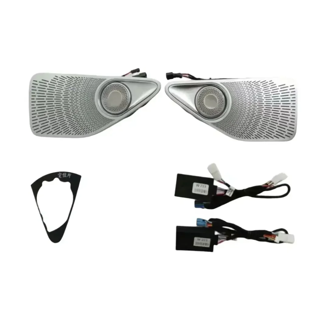 

2025 Hot Sale Car Audio Tweeters with LED Lighting Kit 64 Color 4D Rotating Tweeter Replace for Mercedes Benz S Class W223