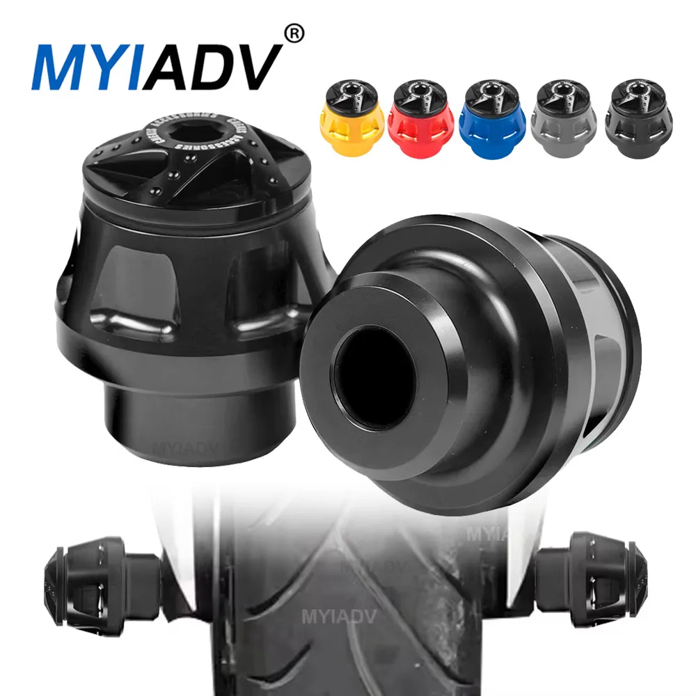 

Motorcycle Front Wheel Anti-Collision Ball Axle Fork Crash Slider For Honda PCX 125 150 160 NSS350 ADV 350 150 For Forza 300 350