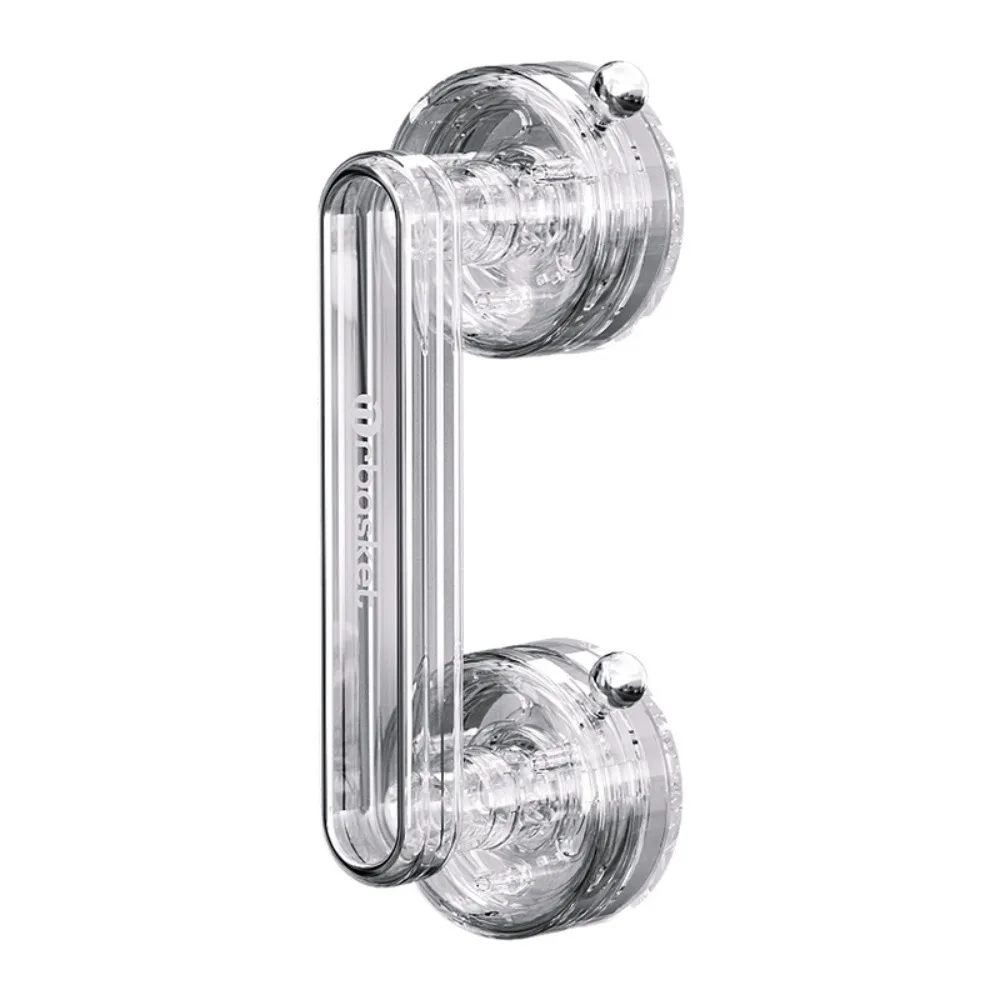 New Waterproof Suction Cup Door Handle Reusable Portable Sliding Door Handle Bathroom Anti-slip Wardrobe Door Handle