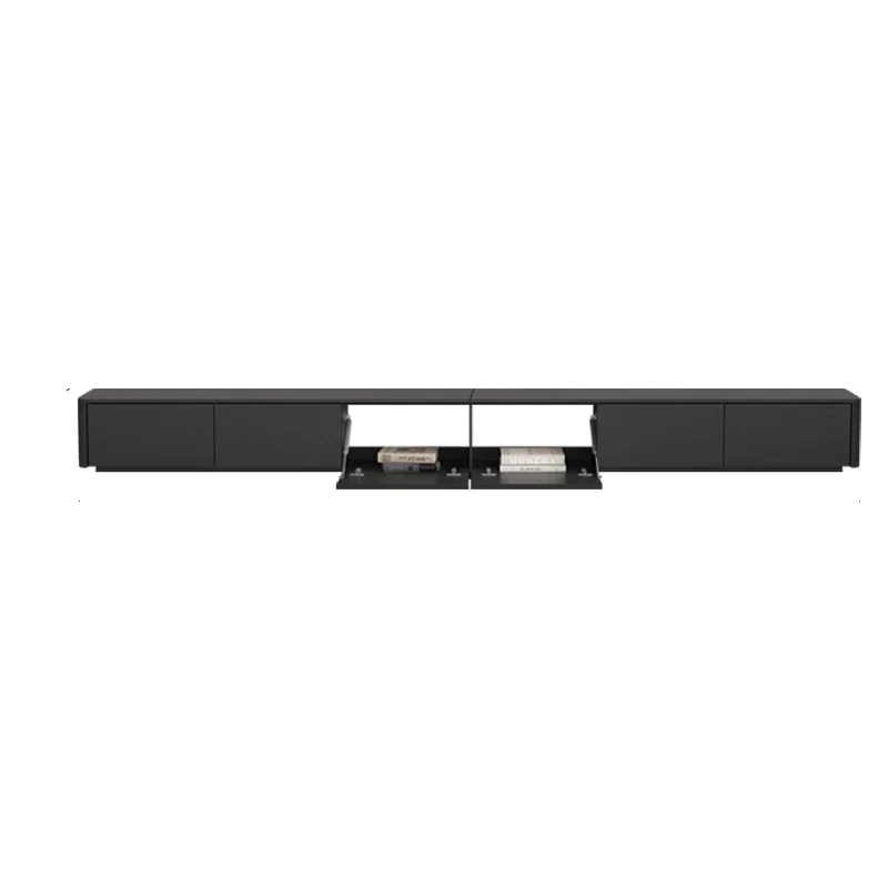 

Console Stand Tv Stand Cabinet Floor Aesthetic Solid Wood Black Tv Stand Cabinet House Hotel Gabinete Gamer Pc Nordic Furnitures
