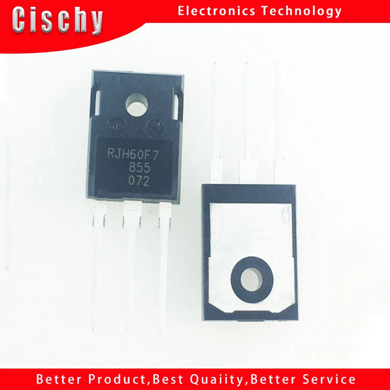 5pcs/lot RJH60F7 RJH60F IGBT 600V 90A 328.9W TO-3P Best quality IC