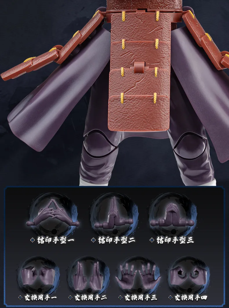 Genuine Blokees Naruto Model Kits Namikaze Minato Hatake Kakashi Haruno Sakura Madara Sasuke Figures Assembly Trendy Toy Gift