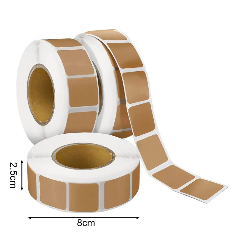 3 Rollen Kraft papier Ziel aufkleber Ziel paster tragbare selbst klebende Zielpunkte Kraft Ziel aufkleber Trainings etiketten