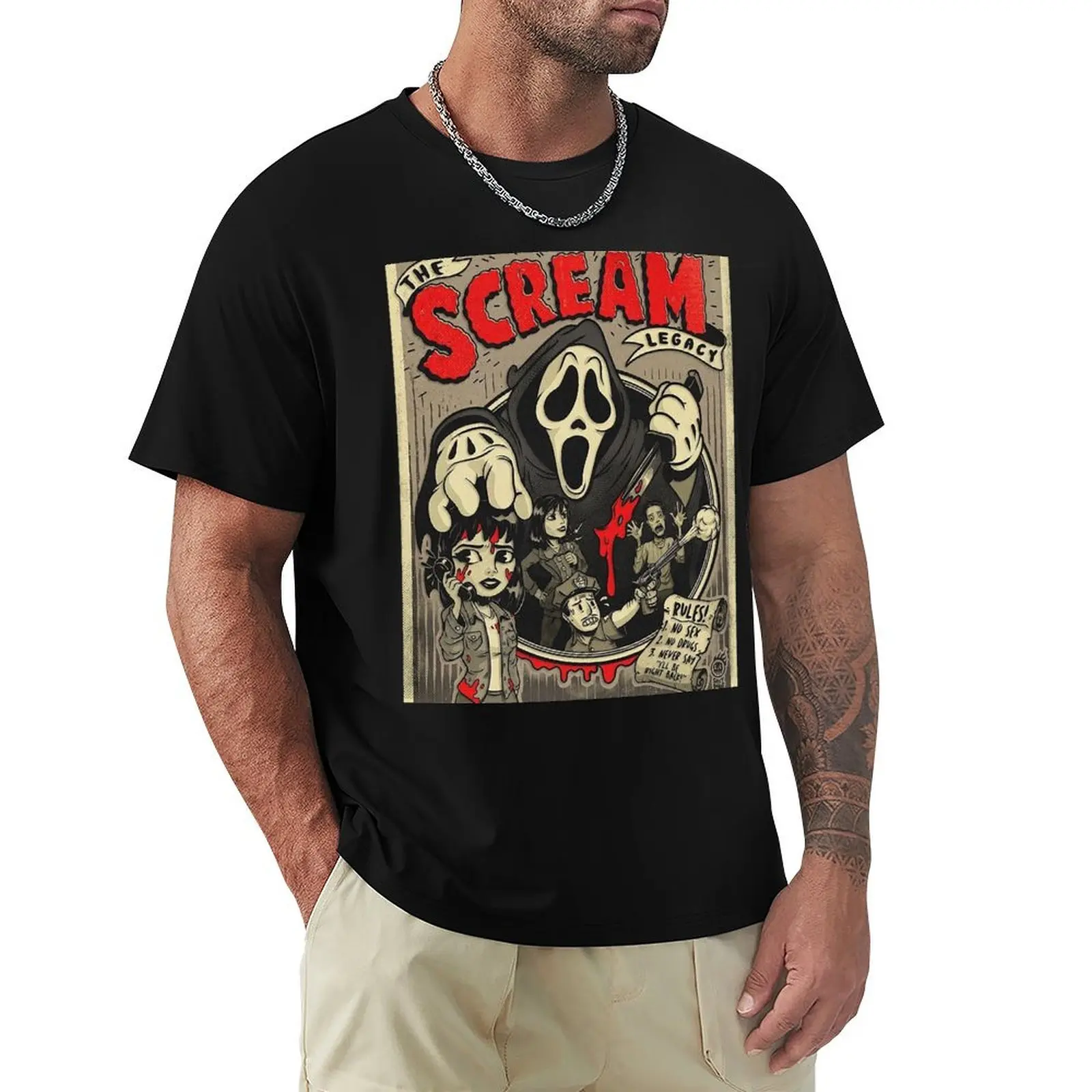 

The Cartoon Legacy T-Shirt Anime t-shirt man clothes mens clothes