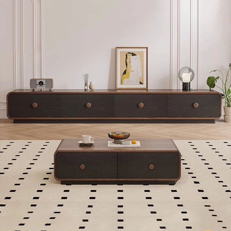 

Wabi Sabi Vintage Tv Stands Mid Century Floor Designer Trendy Tv Stands Retro Aesthetic Mueble Salón Tv Furniture For Home
