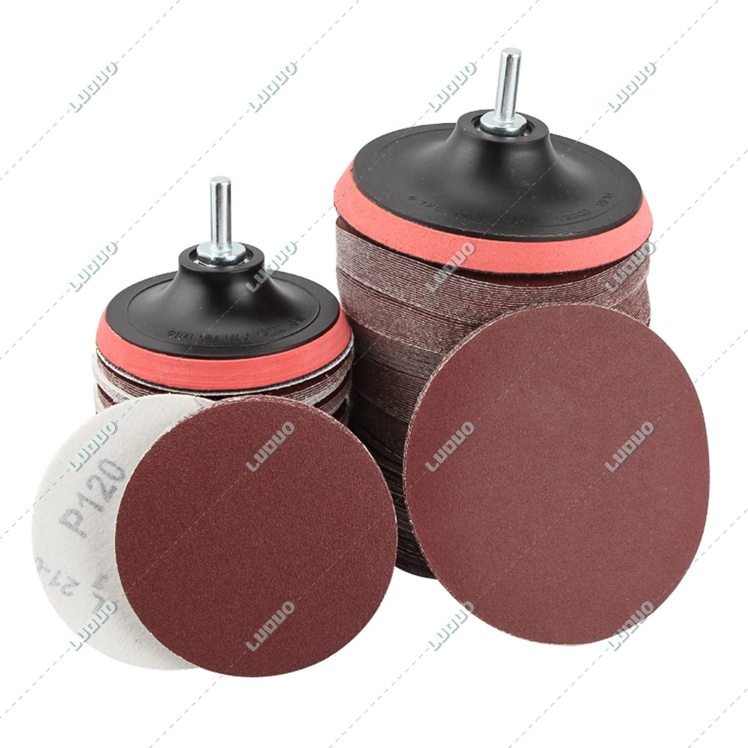 

3/4/5/6 Inch Sanding Discs Pad Abrasive Polish Wheel Wood Sanding Paper Set Car Headlight Repair Polishing Restoration Sandpaper