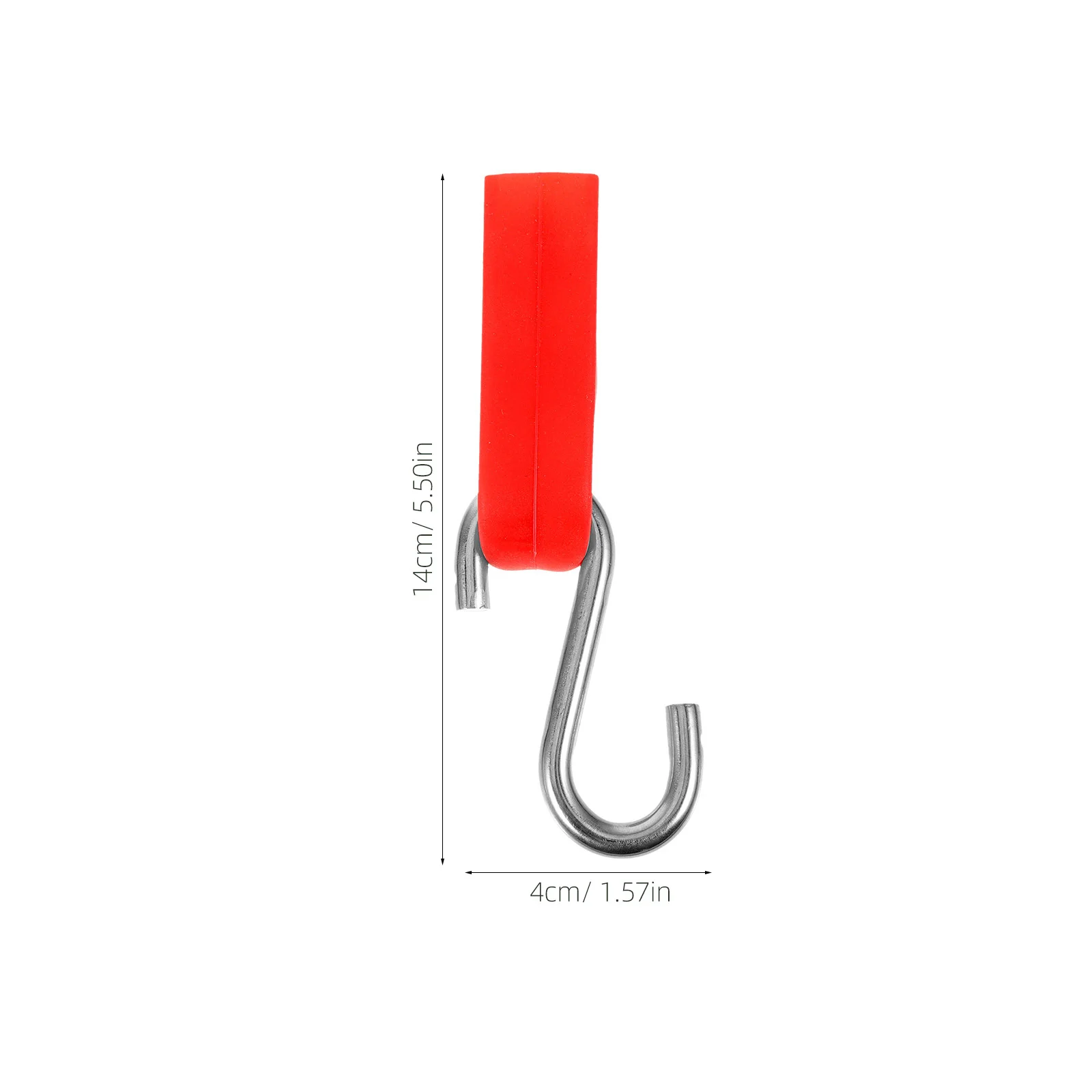 مجموعة واحدة من خطاف عائم لحمام السباحة من الفولاذ المقاوم للصدأ، ملحقات سباحة آمنة ومتينة، لا توجد نتوءات، سطح أملس يدوم طويلاً، هدية مثالية #4