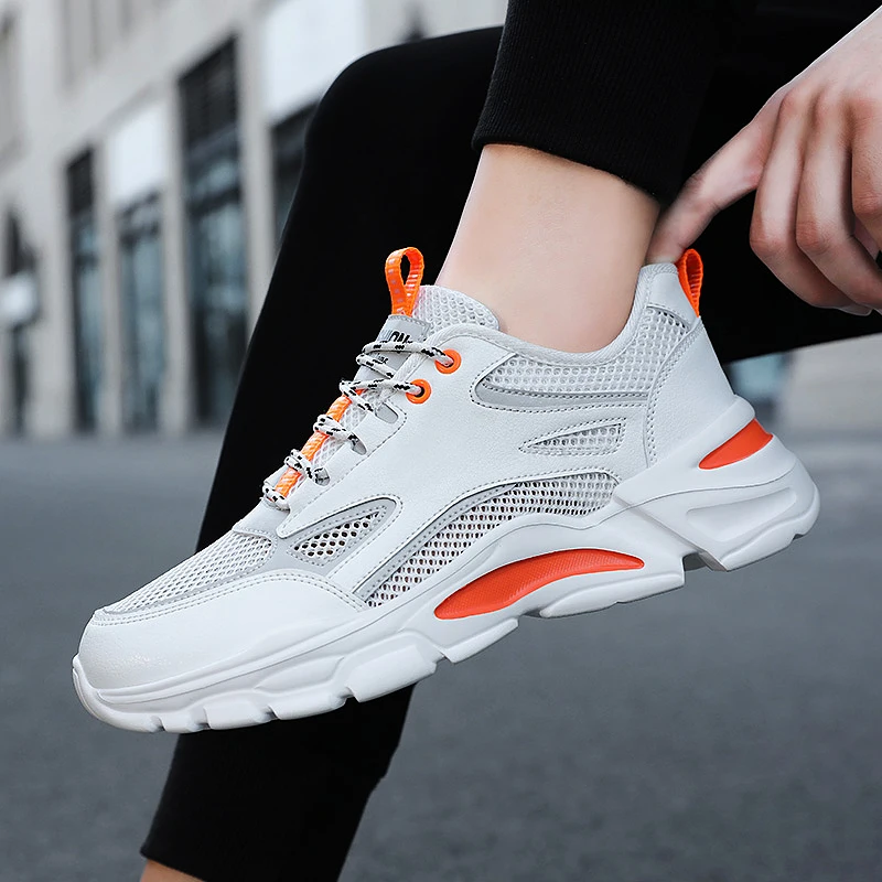 

YRZL Women's Running Shoes Men's Sneakers Summer Sports Shoes Breathable Walking Shoe for Men Anti Slip Casual Woman Shoes