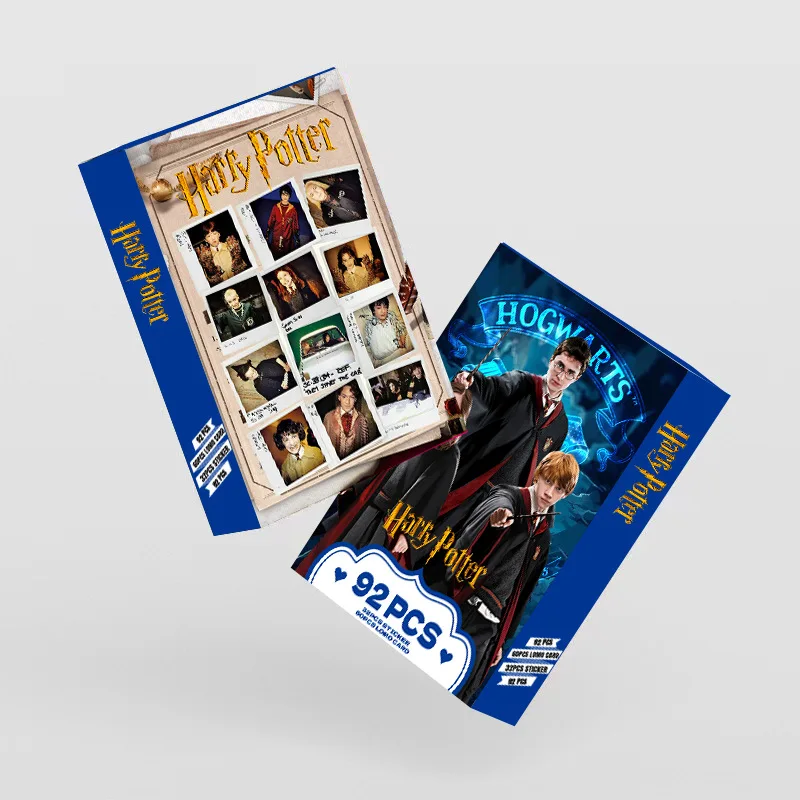 92Pcs/Box Harry Potter Collection Card HD Photo Double-Sided LOMO