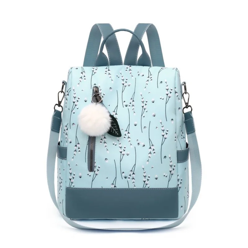 

Oxford Fashion Backpack For Women Trend Fashion Printed College Bookbag For Girls Medium Size Teenager Student Girl's Backpack