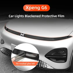 For Xpeng G6 Xiaopeng G6 Lamp Film Front And Rear Car Lights Blackened Color Changing Protective Film