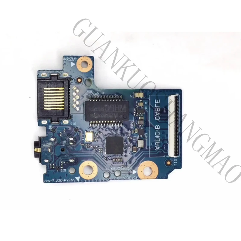 HJY...Подходит для Dell INSPIRON G15 5511 5510, порт звуковой карты, маленькая материнская плата LS-K66DP 07C6KC