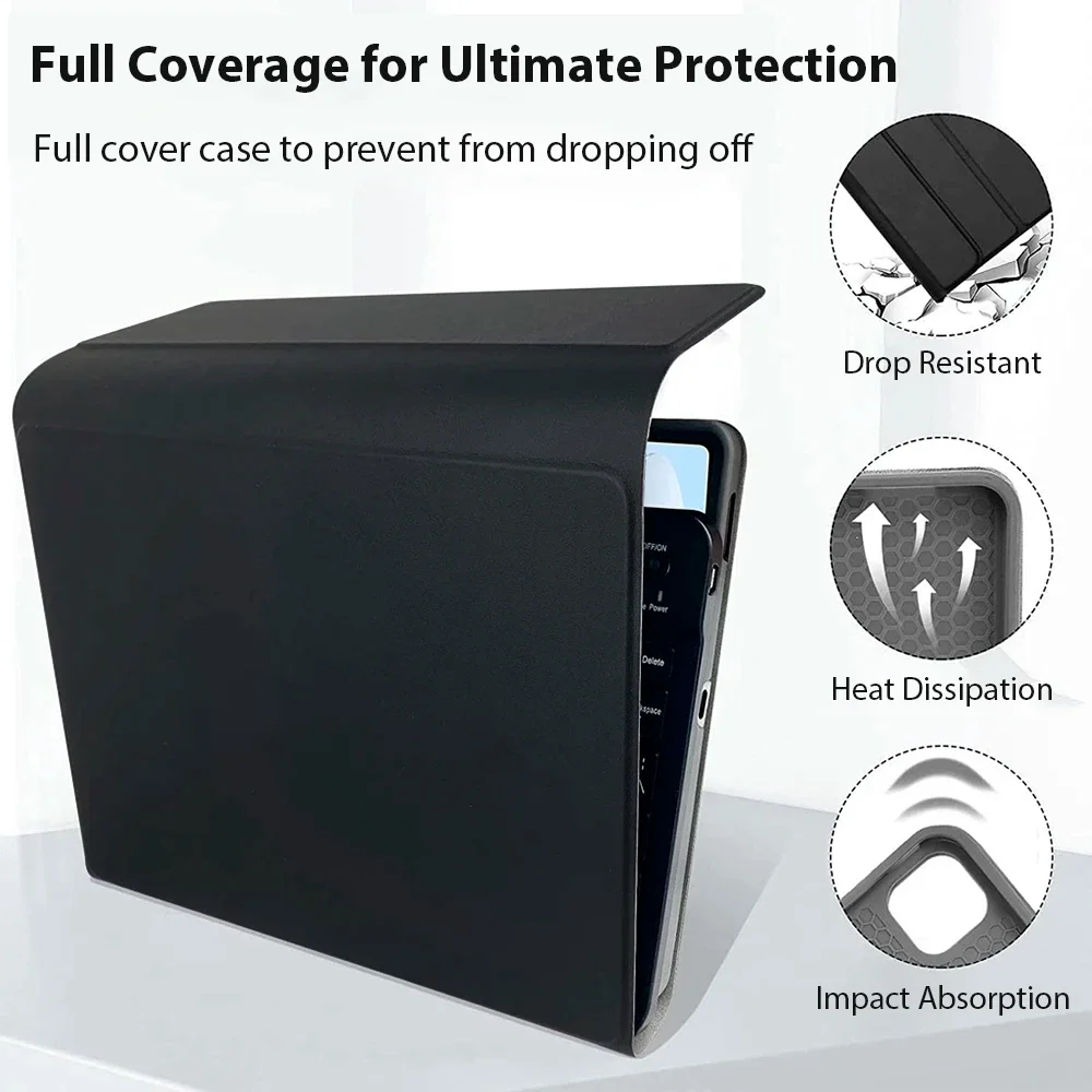 حافظة لوحة مفاتيح قابلة للفصل لوحة مفاتيح مغناطيسية، ماوس لهاتف سامسونج جالاكسي تاب A9 بلس حافظة 11 بوصة، تاب A9+ SM-X210N/X216B #2