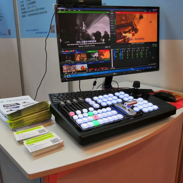 Special Control Keyboard of Vmix System, Recording and Broadcasting Controller, Switching Panel of Guide Switching Station