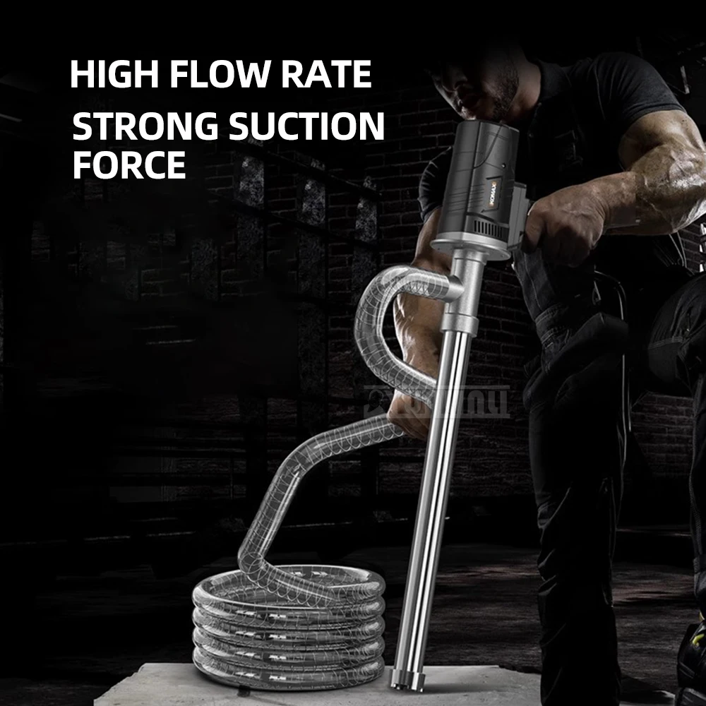 Portable High Power Diesel Pump Stainless Steel Electric Oil Pump with 6 Speed Adjustment