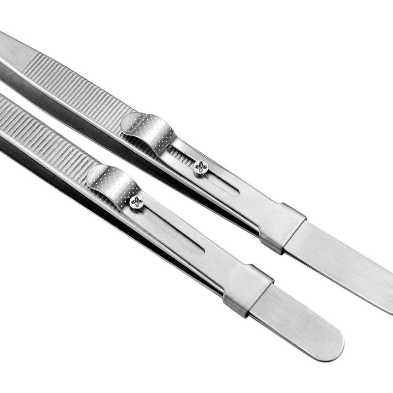 Professional stainless steel high quality jewelry tweezers for DIY diamond gem jewelry Jeweler's jewelry making tools image 4