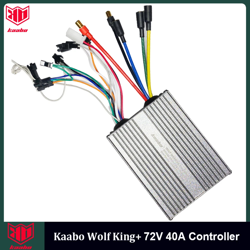 Original Kaabo 72V 40A Minimotor Controller Official Kaabo Parts Suit for Official Kaabo Wolf King+ 72V 28Ah Electric Scooter