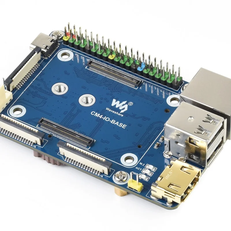 VivaCTRaspberry Pi Mini Compute Module 4 Basic Expansion Board Computing Module Core Board Base Board