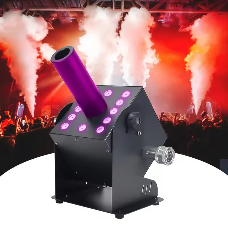 Stage LED CO2 Jet Pillar Fog Machine 250W DMX Carbon Dioxide Machine for Dj Bar Disco Wedding Party Special Effect