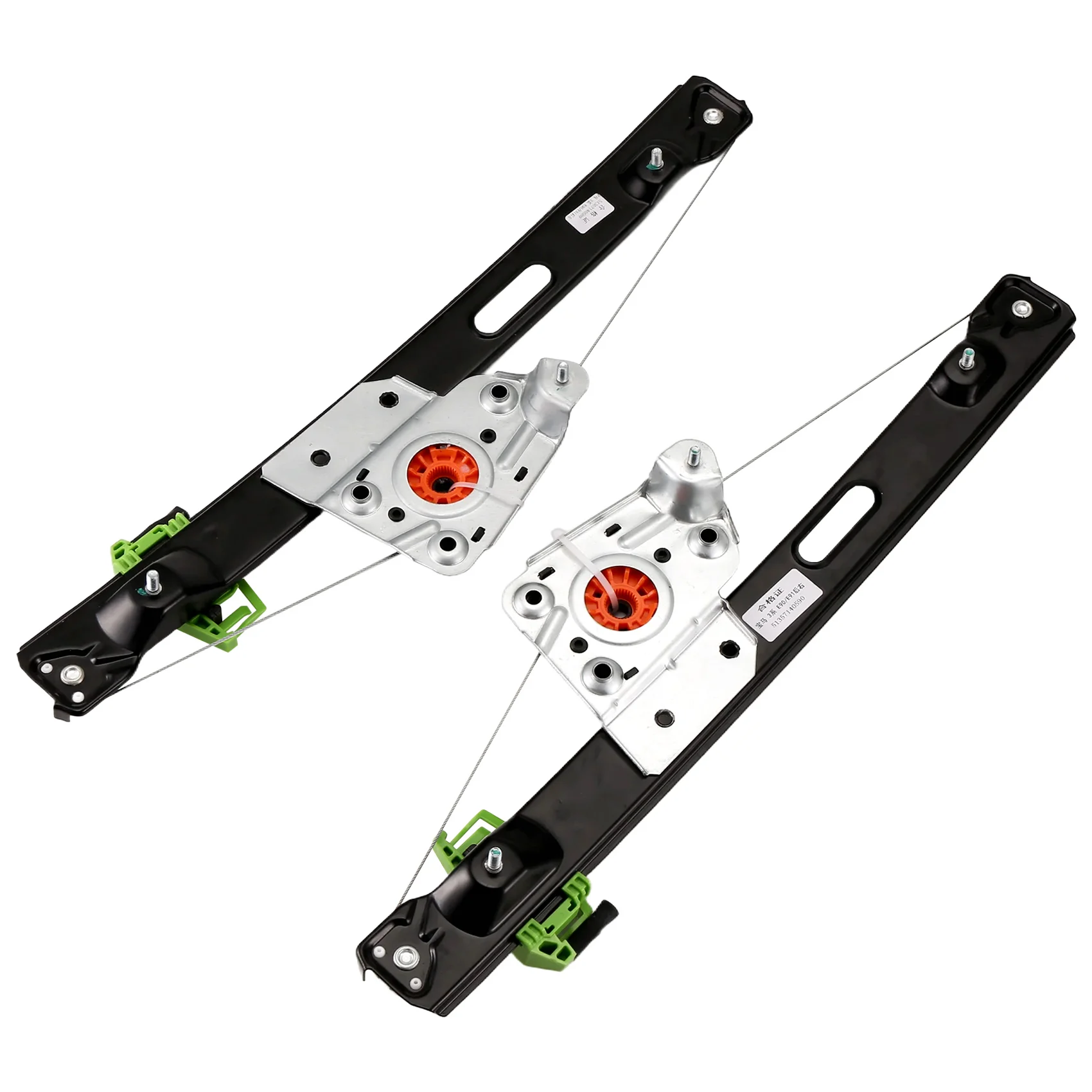 Excellent-1Pair Rear Power Window Regulator Without Motor Replacement For BMW E90 E91 323I 325I 328I 330I 335I M3 51357140590